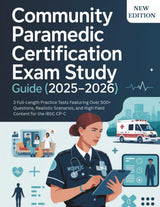 COMMUNITY PARAMEDIC CERTIFICATION EXAM (2025-2026): 3 Full-Length Practice Tests Featuring Over 500+ Questions, Realistic Scenarios, and High-Yield Content for the IBSC CP-C
