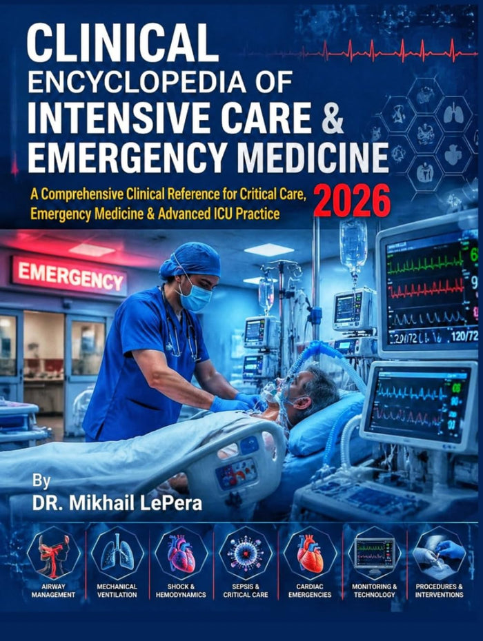 Clinical Encyclopedia of Intensive Care & Emergency Medicine 2026: A Comprehensive Clinical Reference for Critical Care, Emergency Medicine & Advanced ICU Practice