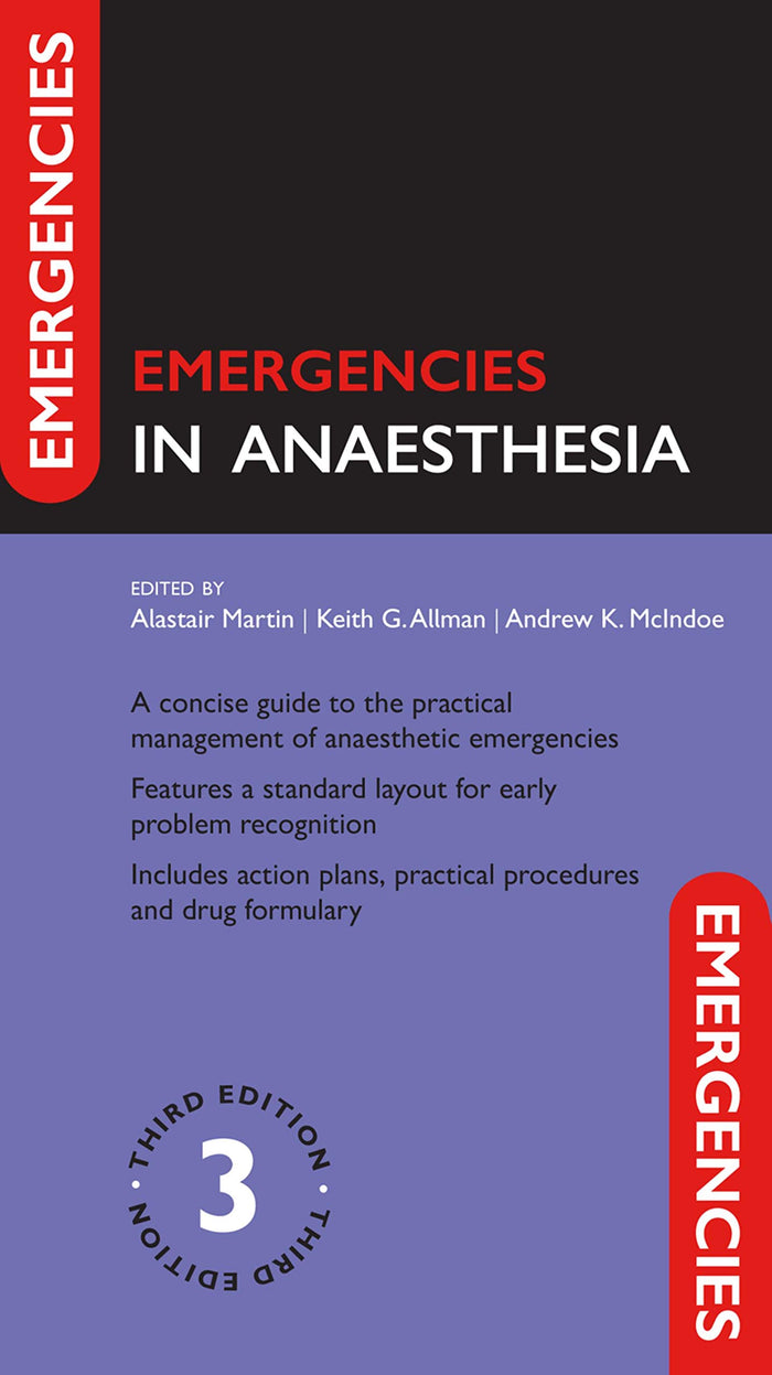 Emergencies in Anaesthesia (Emergencies in...): 3rd Edition, Kindle Edition