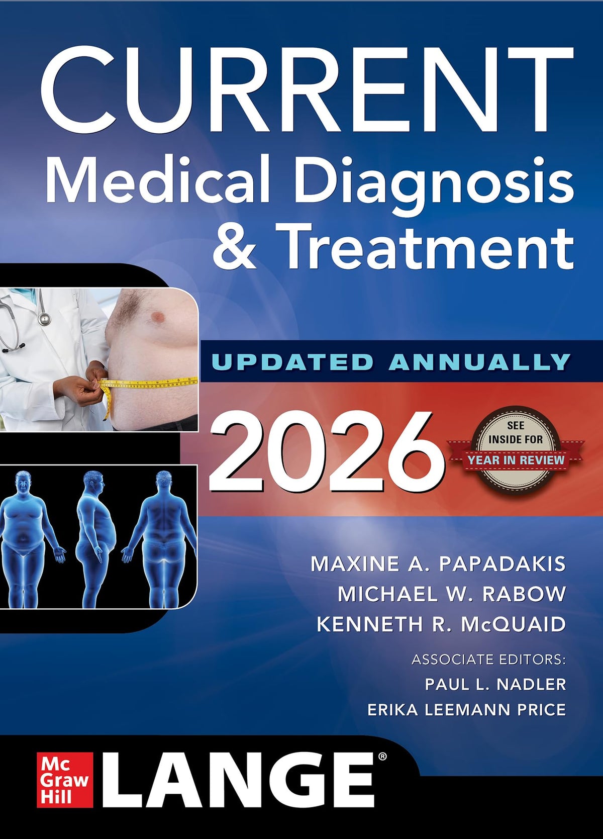 CURRENT Medical Diagnosis & Treatment 2026: 65th Edition