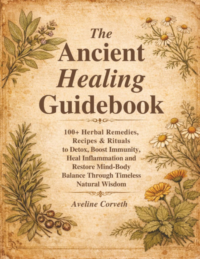 The Ancient Healing Guidebook: 100+ Herbal Remedies, Recipes & Rituals to Detox, Boost Immunity, Heal Inflammation and Restore Mind-Body Balance Through Timeless Natural Wisdom