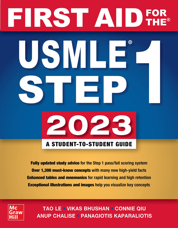 First Aid for the USMLE Step 1 2023: 33rd Edition