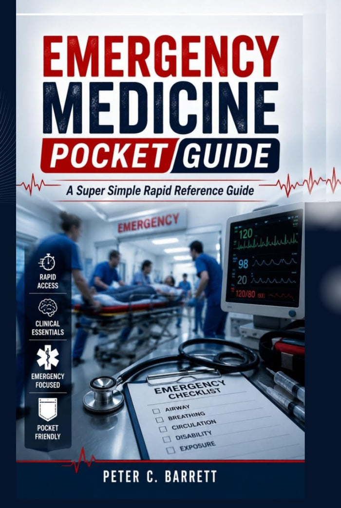 Emergency Medicine Pocket Guide: A Super Simple Rapid Reference Guide