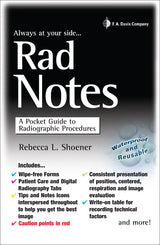 Rad Notes: A Pocket Guide to Radiographic Procedures (Davis's Notes)
