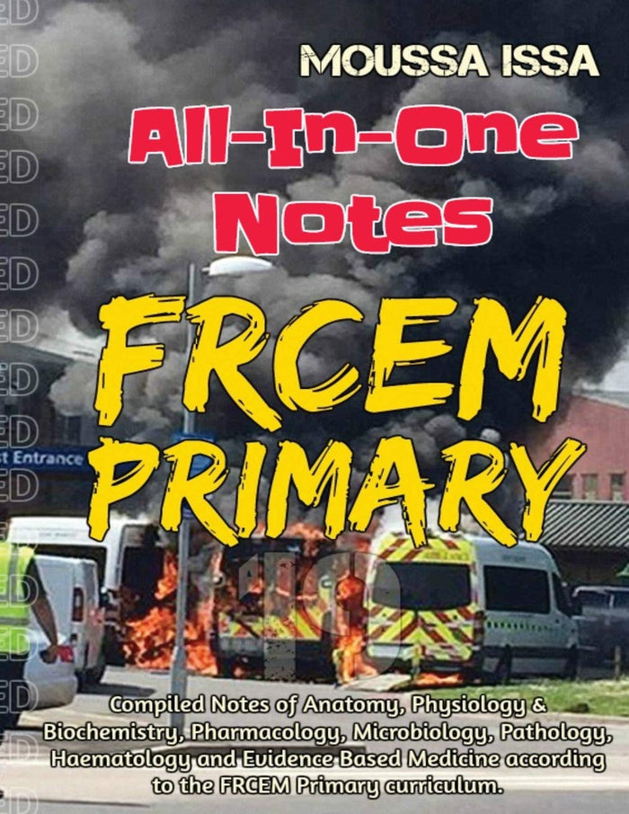 Frcem Primary: All-In-One Notes (2018 Edition, Black & White)