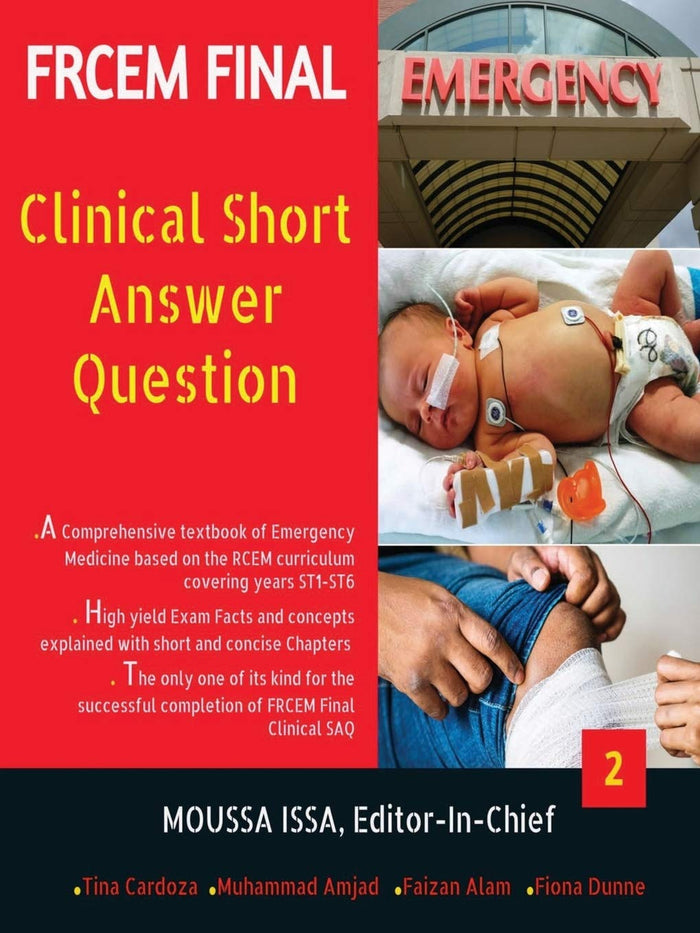 Frcem Final: Clinical Short Answer Question, Volume 2 in Black&White