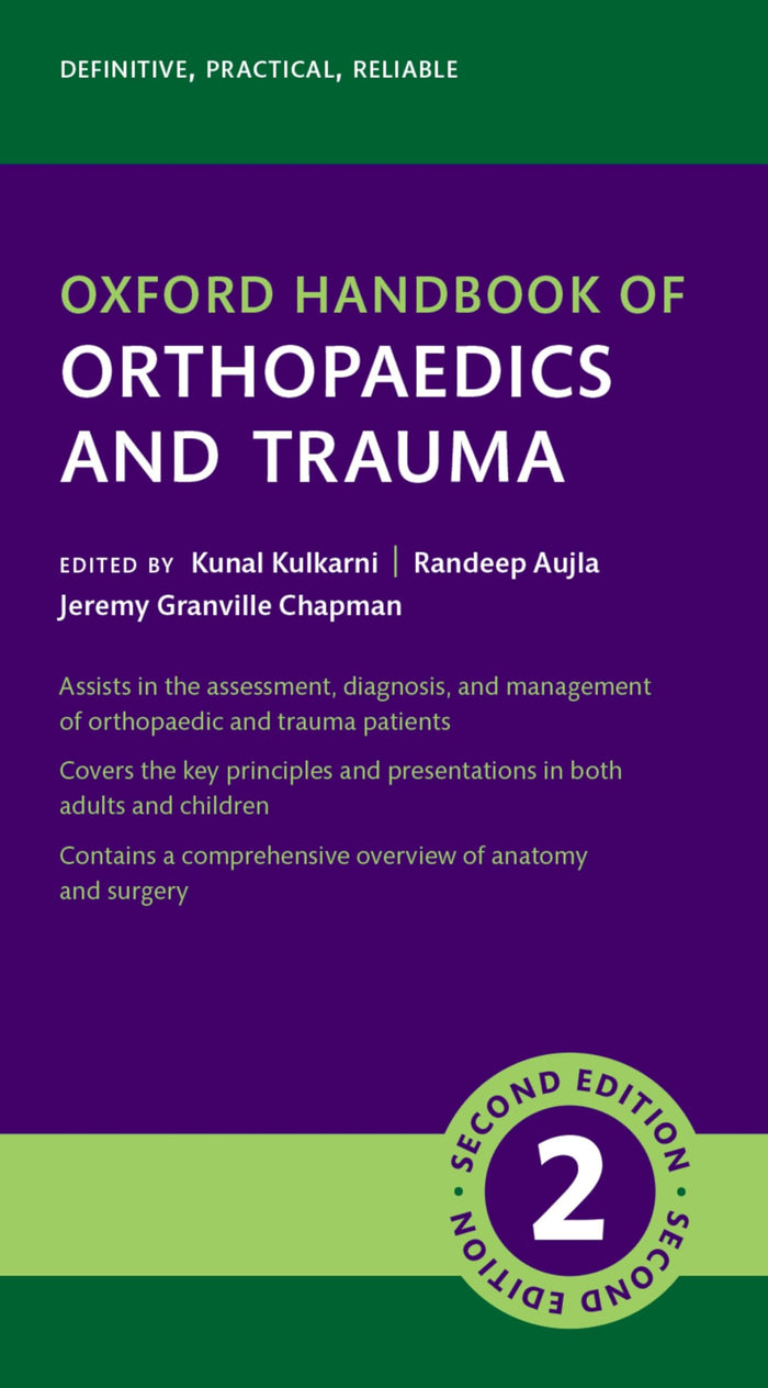 Oxford Handbook of Trauma and Orthopaedics (Oxford Medical Handbooks): 2nd Edition