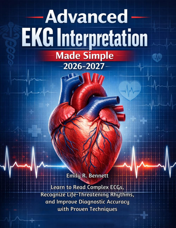 Advanced EKG Interpretation Made Simple 2026-2027: Learn to Read Complex ECGs, Recognize Life-Threatening Rhythms, and Improve Diagnostic Accuracy with Proven Techniques