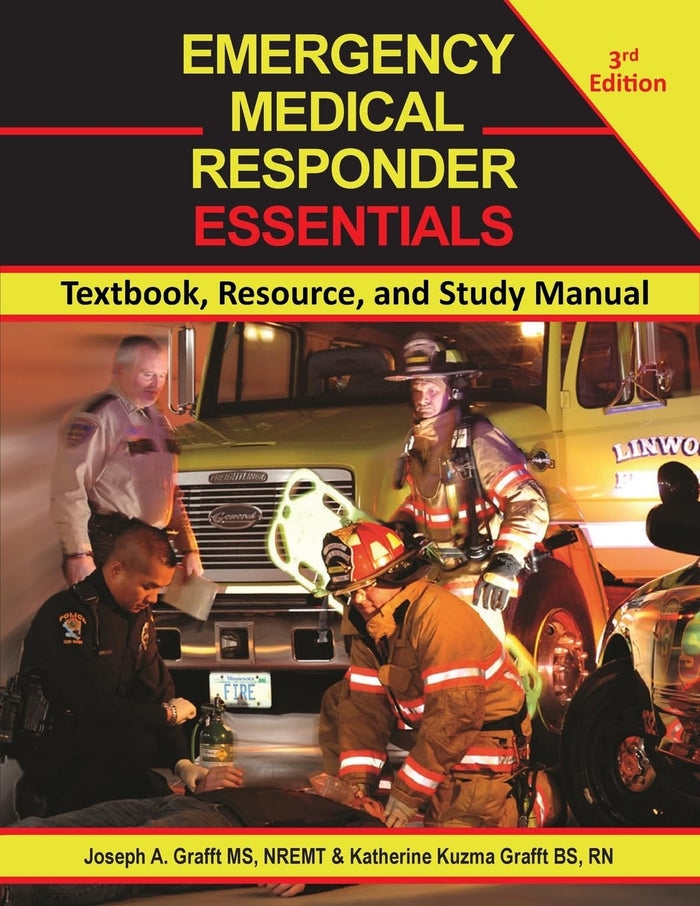 Emergency Medical Responder Essentials 3rd Edition Textbook, Resource, and Study Manual