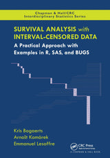 Survival Analysis with Interval-Censored Data (Chapman & Hall/CRC Interdisciplinary Statistics): 1st Edition