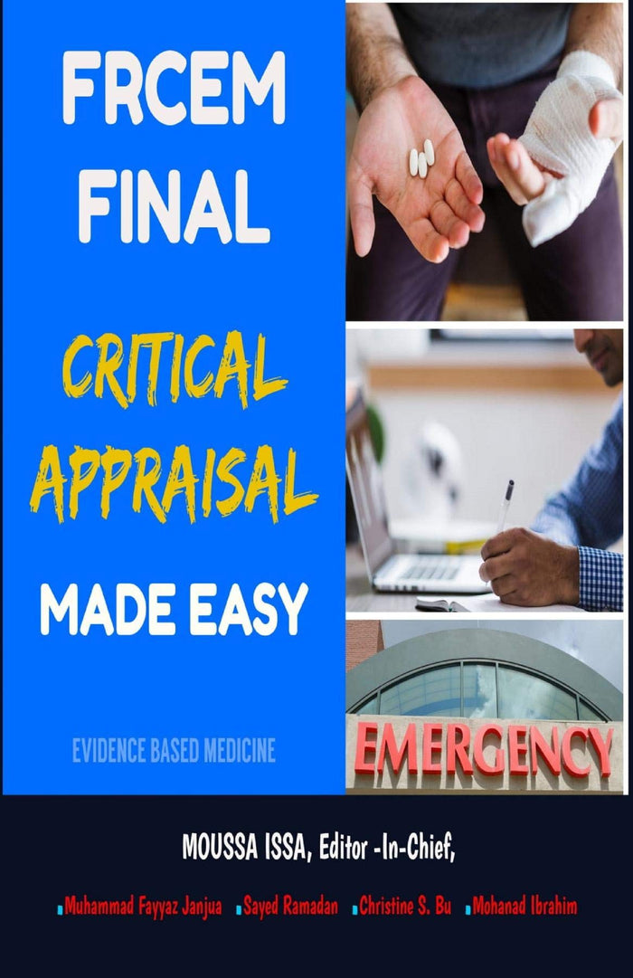 FRCEM FINAL: Critical Appraisal Made Easy e-Book