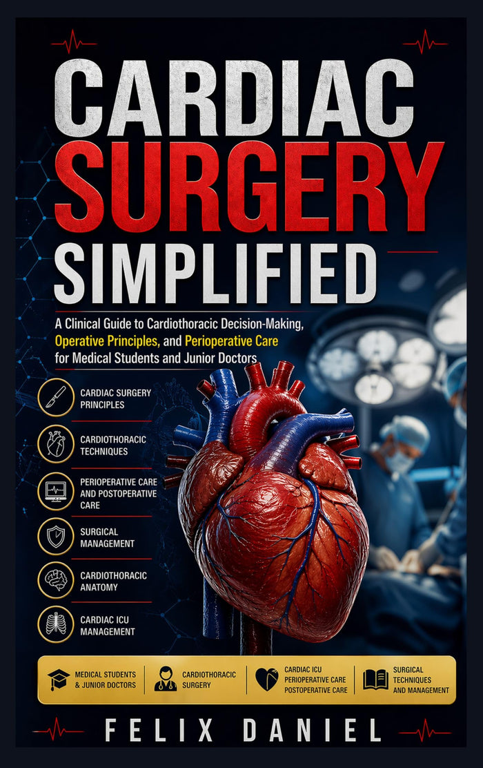 Cardiac Surgery Simplified: A Clinical Guide to Cardiothoracic Decision-Making, Operative Principles, and Perioperative Care 