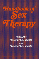 Handbook of Sex Therapy (Perspectives in Sexuality)