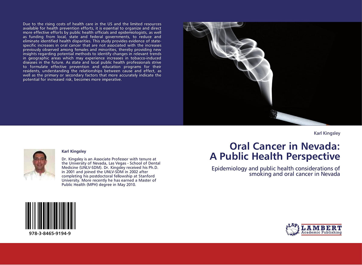 Oral Cancer in Nevada: A Public Health Perspective: Epidemiology and public health considerations of smoking and oral cancer in Nevada
