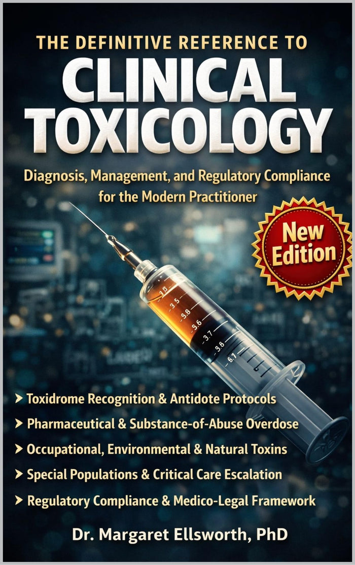 THE DEFINITIVE REFERENCE TO CLINICAL TOXICOLOGY: Toxidrome Recognition, Antidote Protocols, Drug Overdose Management, Occupational Toxicology