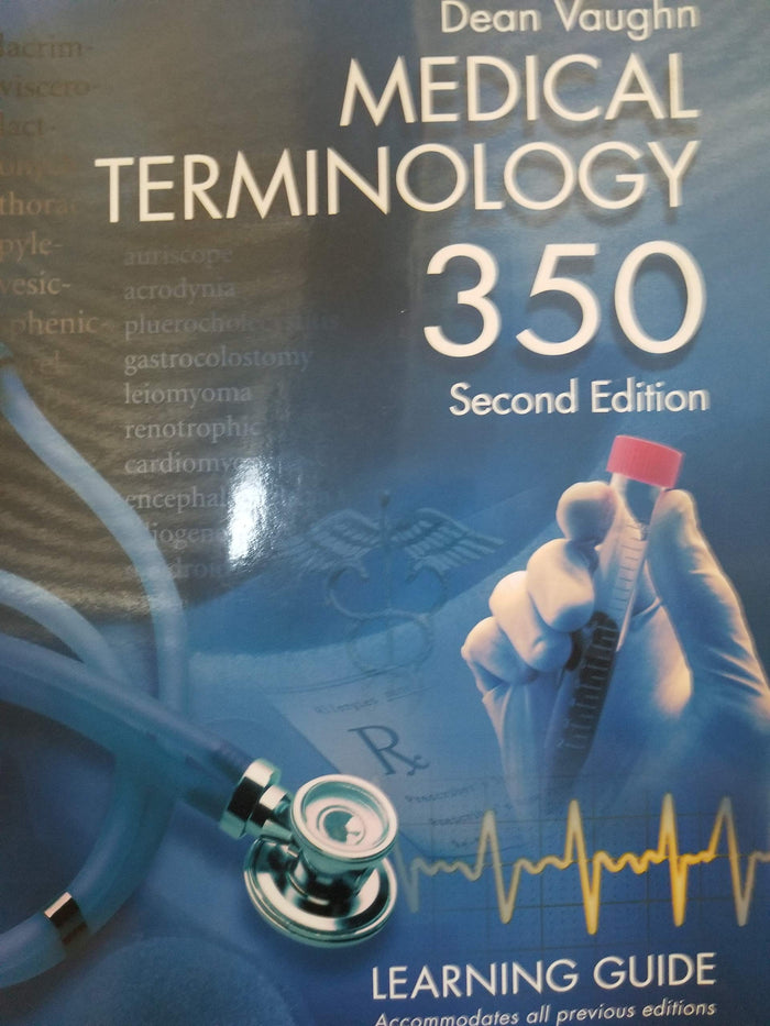 Medical Terminology 350: Learning Guide: Paperback – Big Book, August 1, 2004