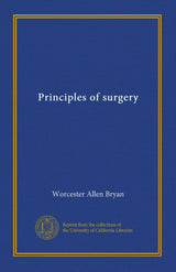 Principles of surgery